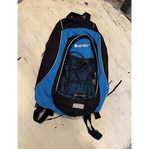 Hi-Tec Hiking / Outdoor Blue and Black Pack Backpack Gorpcore Fishing Summer